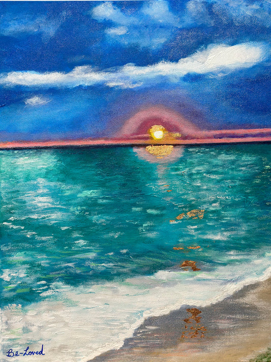 God's Promises Are Like Sunsets - Sold